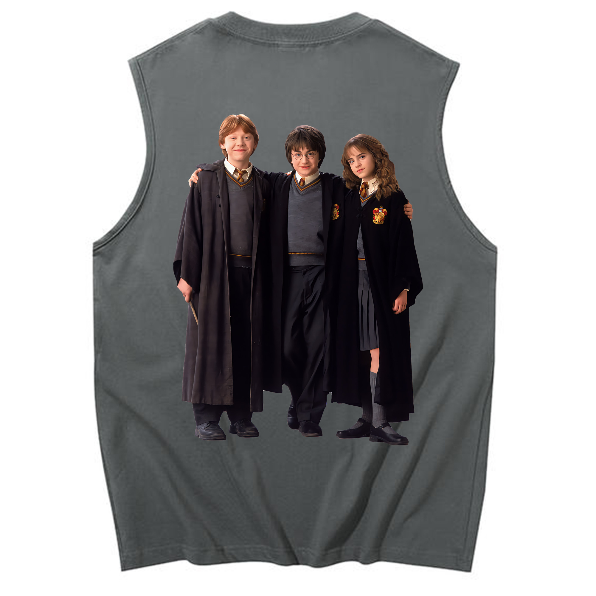 （画像用） Harry Potter ハリー・ポッターシリーズ コットン100％タンクトップ（背面プリント）
